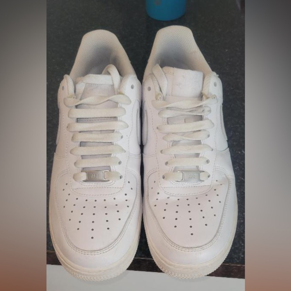 nike air force 1s in white